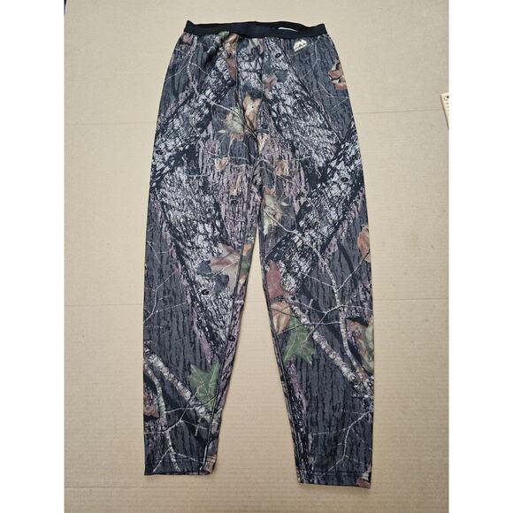 VTG Mens Medalist X-Static Athletic Jogger Thermal Leggings Pants XL Army Camo - Picture 1 of 15